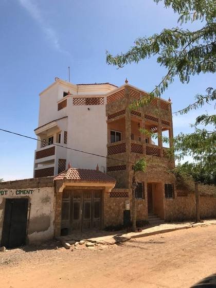 Façade de la Maison de l’Art, Toubab Dialaw